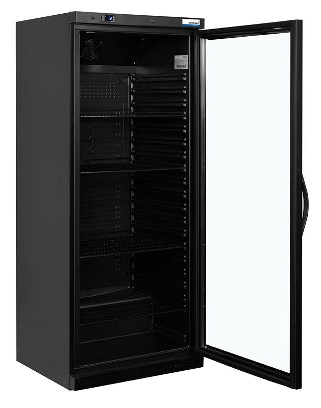 Bild 1: Nordcap Cool-Line Umluft Gewerbekühlschrank UKS 620-G BLACK