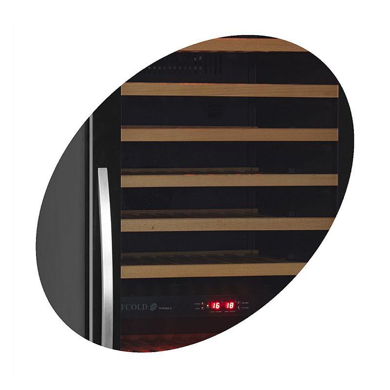 Bild 3: Nordcap 2-Zonen Weinlagerschrank WK375-2