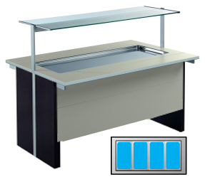 Bild 1: Nordcap Speisenausgabe Serie CITY LINE New York 1400 RF