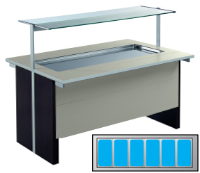 Bild 1: Nordcap Speisenausgabe Serie CITY LINE New York 2000 RF