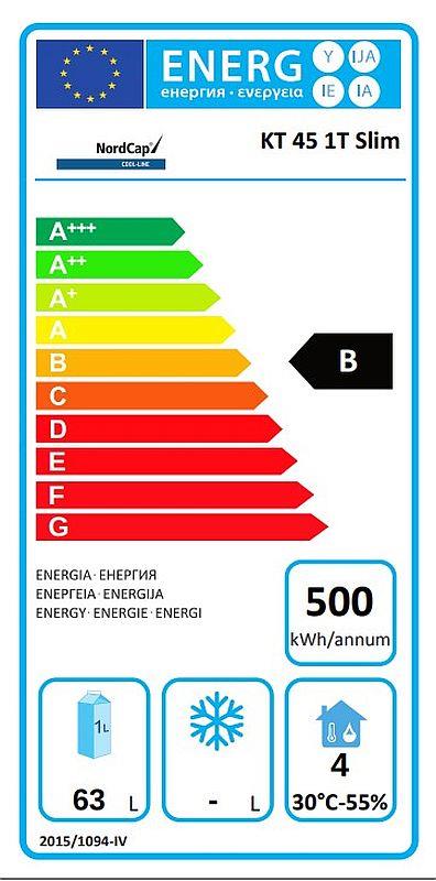Bild 2: Nordcap Cool-Line Kühltisch KT 45-1T Slim