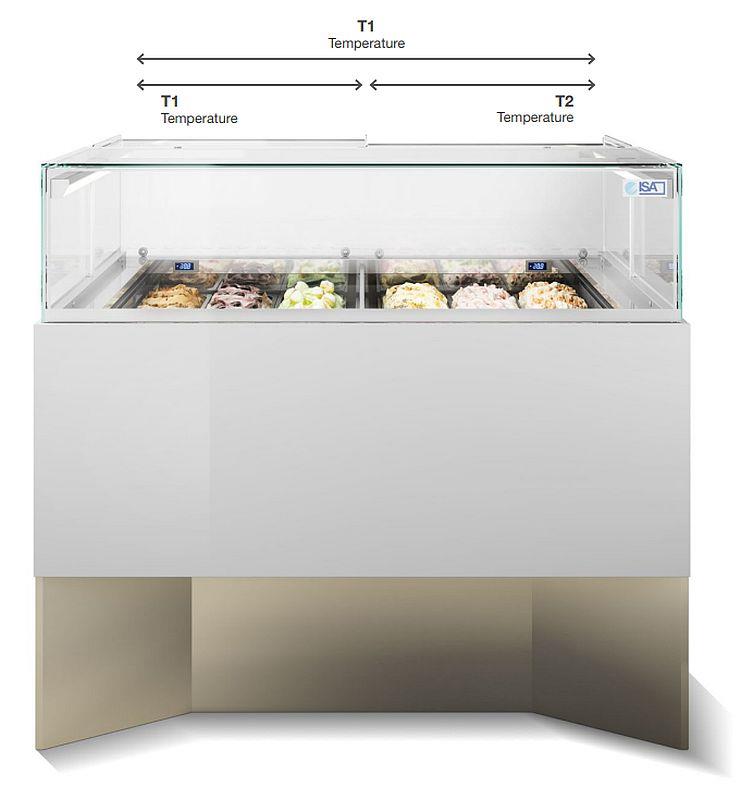 Bild 4: Nordcap ISA Speiseeisvitrine Delta VG TB-TN