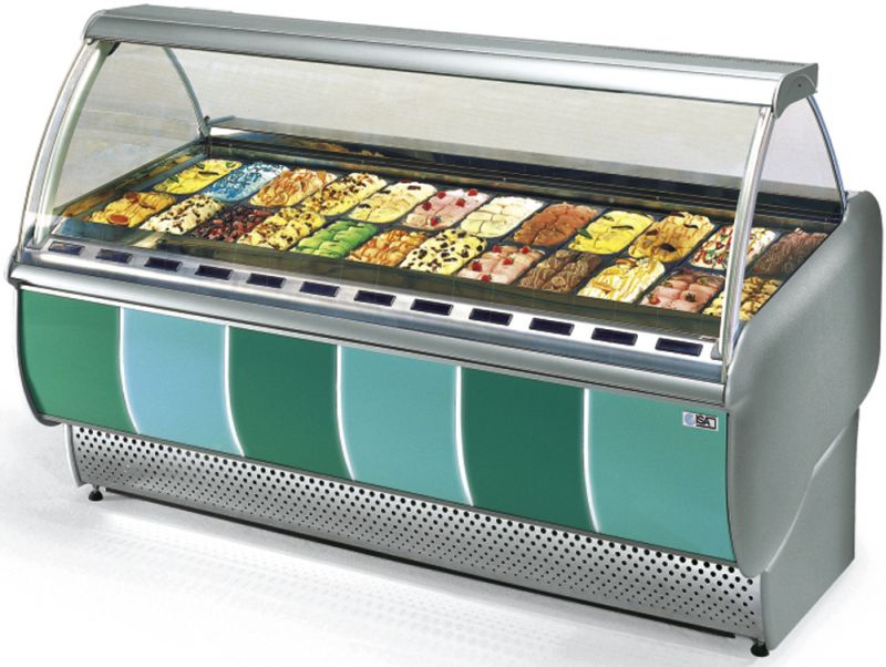 Bild 1: Nordcap Speiseeisvitrine FOCUS 12