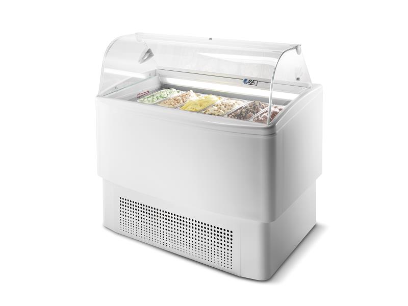 Bild 1: Nordcap Speiseeisvitrine Fiji 6 2.0