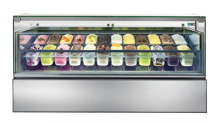 Bild 1: Nordcap Speiseeisvitrine SUPERSHOW My2016 H135-155