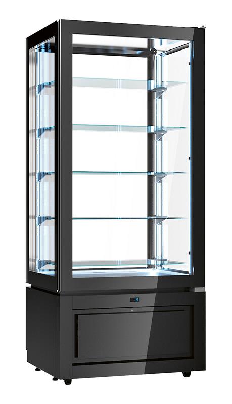 Bild 1: Nordcap Panorama-Kühlvitrine LUXOR