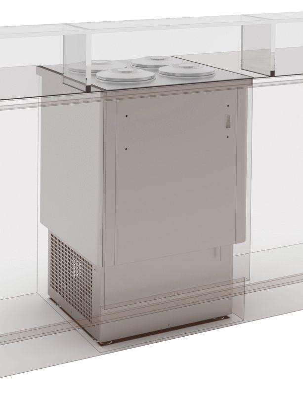 Bild 1: Speiseeisverkaufstheke Bella Gelato Einbau 4