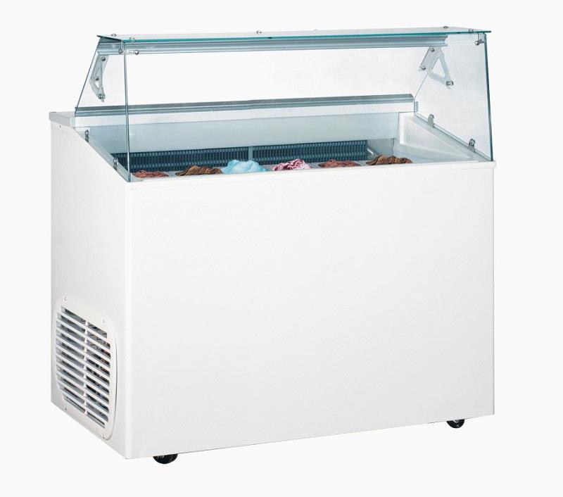 Bild 1: KBS Speiseeisverkaufstheke Donata 7