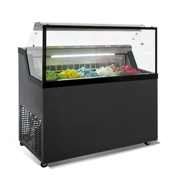 Bild 1: Speiseeis-Verkaufsvitrine Mirabello 6