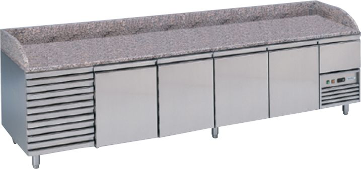 Bild 1: Nordcap Pizzakühltisch PT 4-1