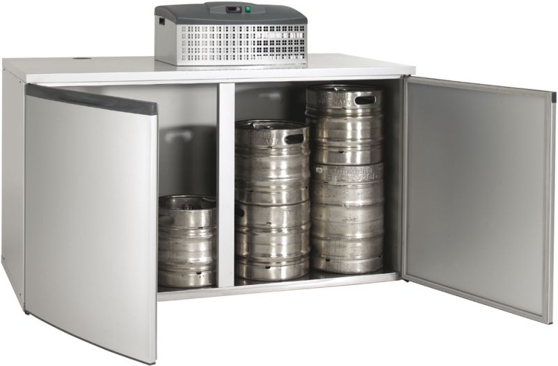 Bild 1: Nordcap Fasskühler FK 8-XL + Aggregat FKM-2