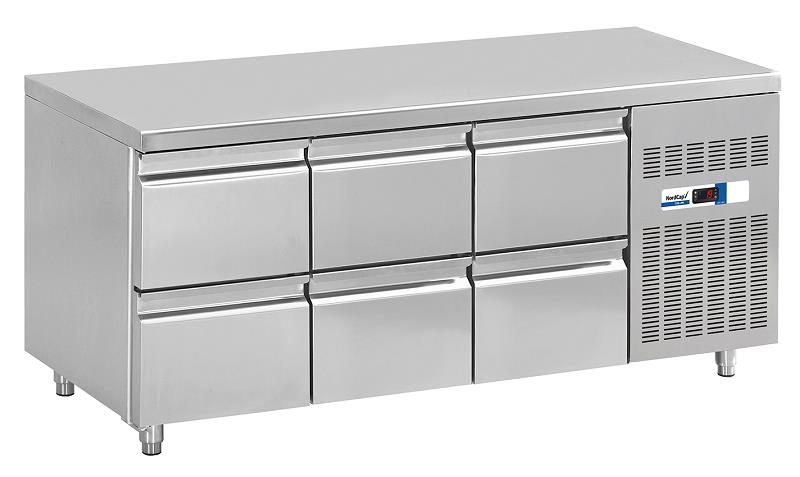 Bild 1: Nordcap Cool-Line Kühltisch CB- KT 1795 6Z