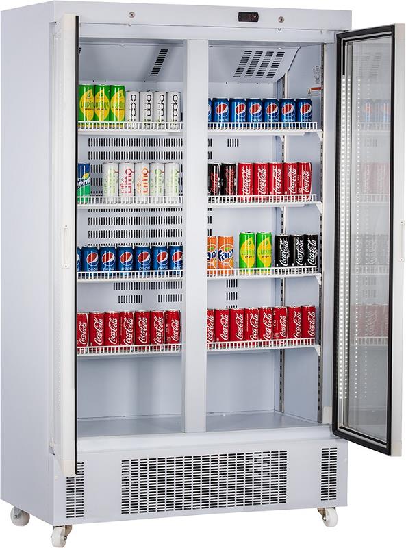 Bild 3: KBS Glastürkühlschrank KU 850-G mit Drehtüren