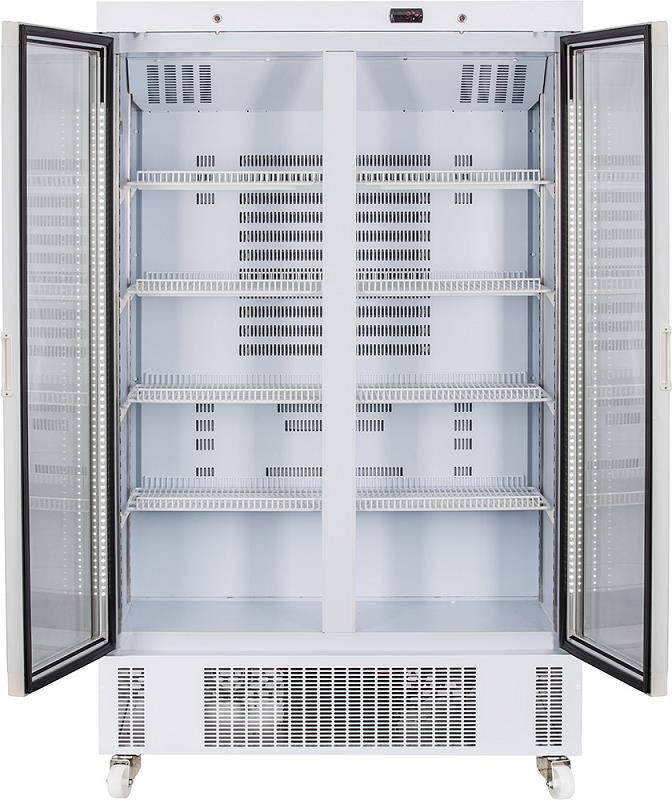 Bild 4: KBS Glastürkühlschrank KU 850-G mit Drehtüren