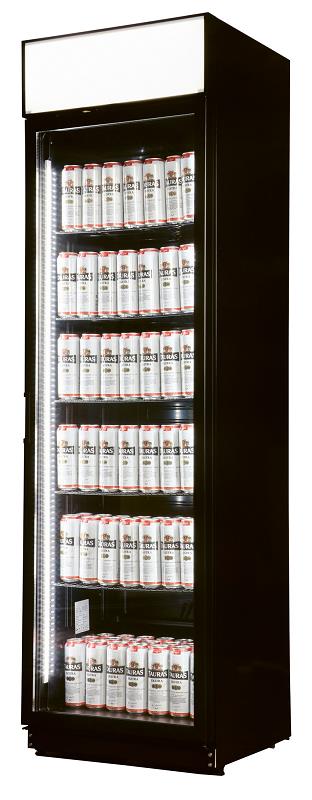 Bild 5: Nordcap Cool-Line Glastürkühlschrank CD-400-D Black