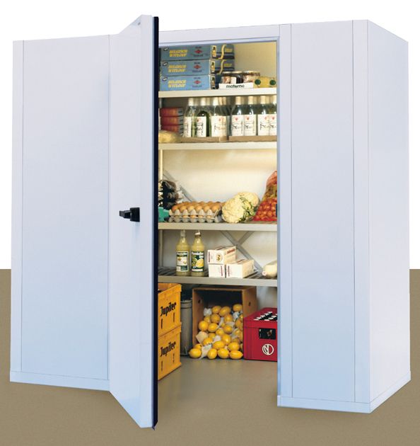 Bild 1: Nordcap Kühlzelle ohne Bodenpaneele NC 15-OB