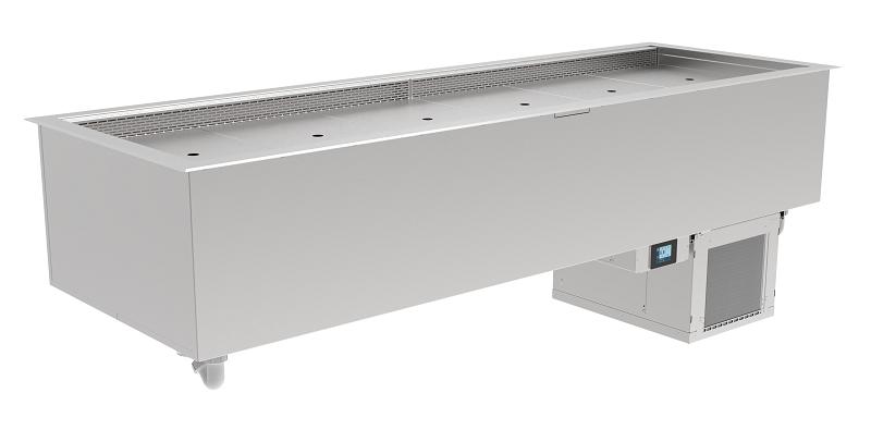 Bild 1: Nordcap Einbau-Kühlwanne (Umluftkühlung) UKW 6-1-E R-290