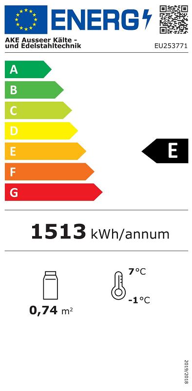 Bild 3: Nordcap Einbau-Kühlwanne (Umluftkühlung) EURO 3-E R290