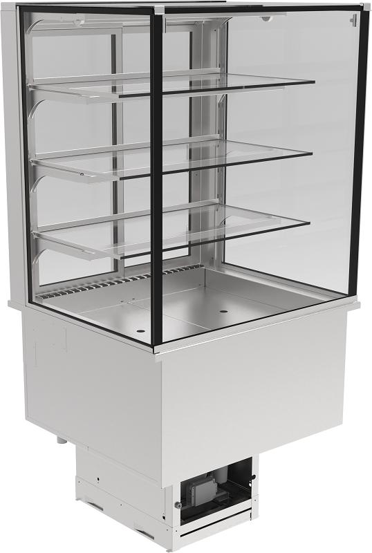 Bild 1: Nordcap Einbau-Kühlvitrine GLR 80-88