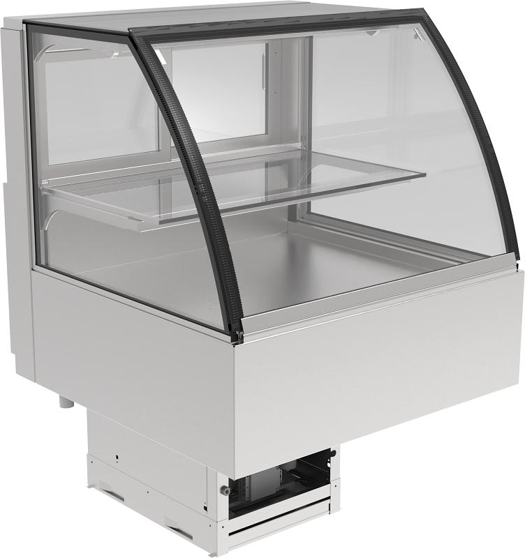 Bild 1: Nordcap Einbau-Kühlvitrine CAKE 80-52 R290