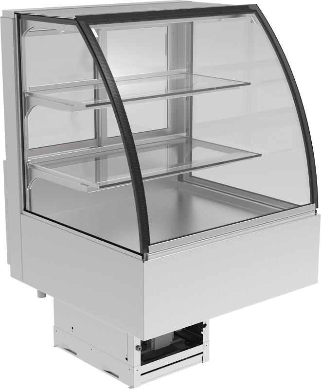 Bild 1: Nordcap Einbau-Kühlvitrine CAKE 80-69 R290