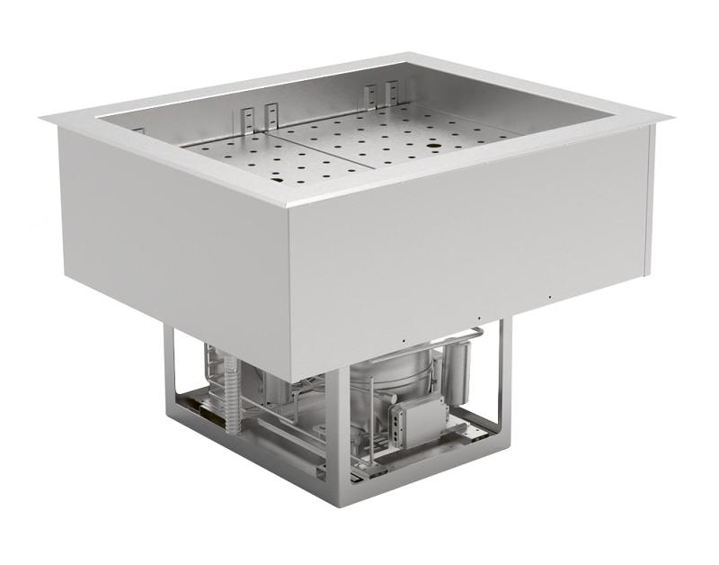 Bild 1: Nordcap Einbau-Kühlwanne (Stille Kühlung) EBS 2-1-E R-290, steck