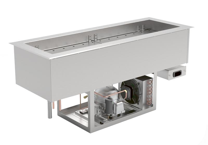 Bild 1: Nordcap Einbau-Kühlwanne (Stille Kühlung) EBS 2-1L-E R-290, stec