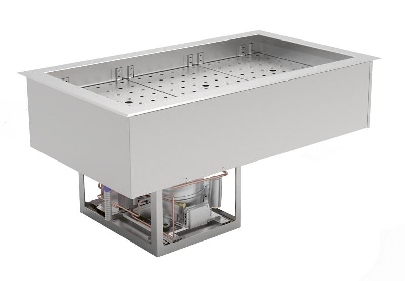 Bild 1: Nordcap Einbau-Kühlwanne (Stille Kühlung) EBS 3-1-E R-290, steck