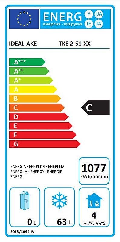 Bild 2: Nordcap Ideal Unterbautiefkühltisch UTKE 2-51-2T MFR