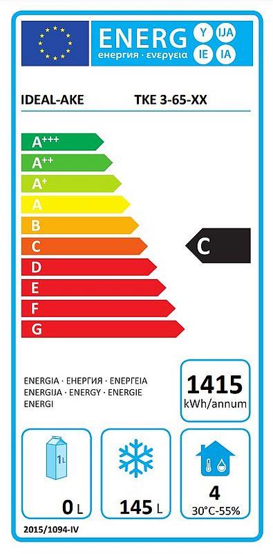 Bild 2: Nordcap Ideal Unterbautiefkühltisch TKE 3-65-3T MFR
