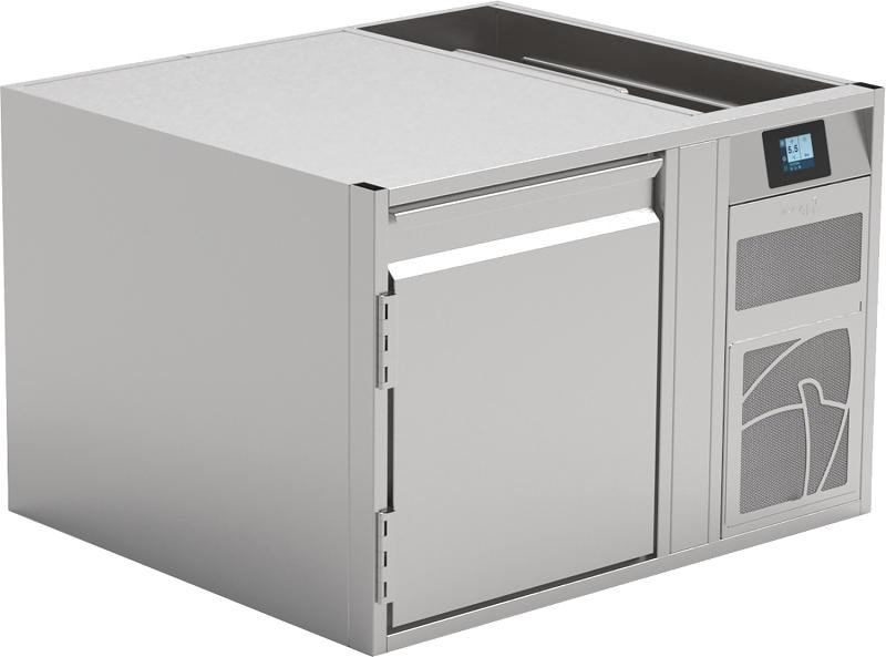 Bild 1: Nordcap Ideal Unterbaukühltisch UBE 1-51-1T MFR