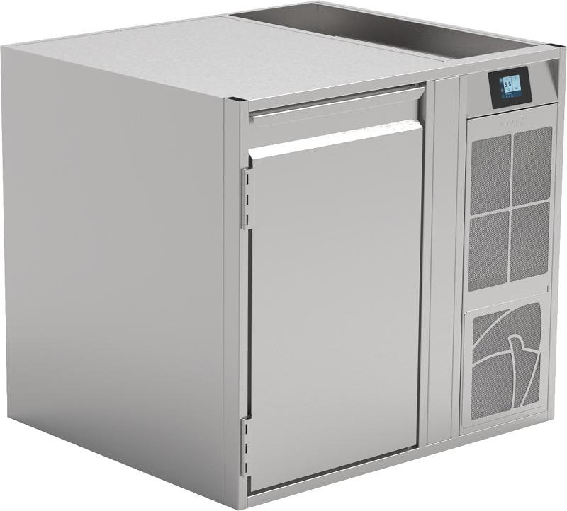 Bild 1: Nordcap Unterbaukühltisch KTE 1-70-1T MFR