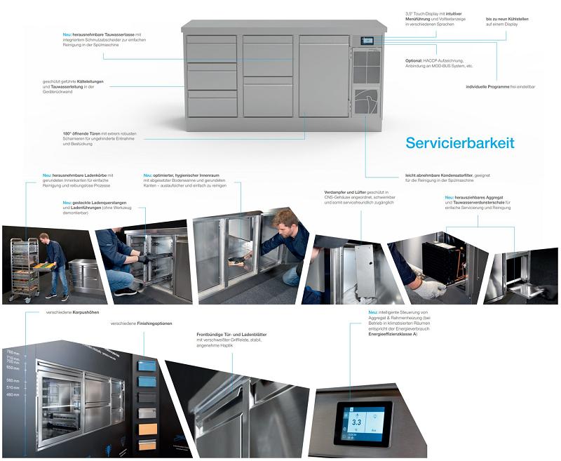 Bild 7: Nordcap Ideal Unterbaukühltisch UBE 3-51-3T MFR