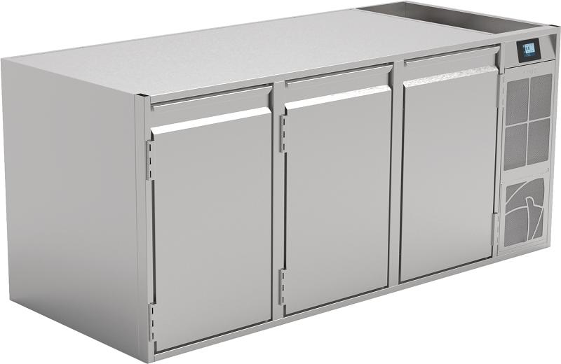 Bild 1: Nordcap Unterbaukühltisch KTE 3-70-3T MFR