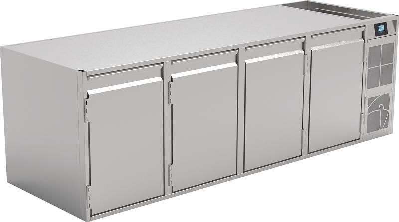 Bild 1: Nordcap Ideal Unterbaukühltisch KTE 4-65-4T MFR