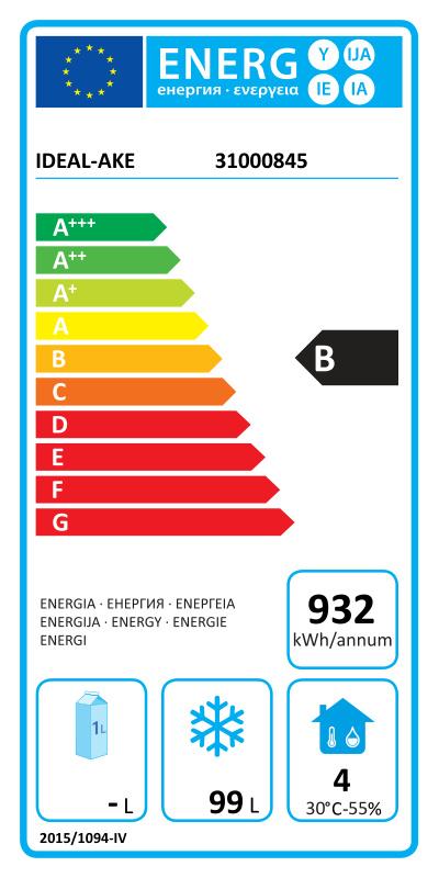 Bild 2: Nordcap Ideal Unterbautiefkühltisch TKE 1-65-1T MFR