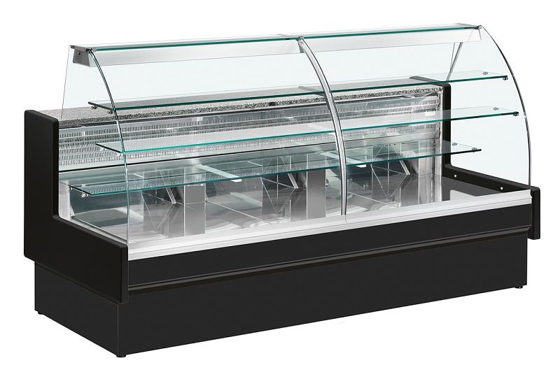 Bild 1: Nordcap Cool-Line Kuchenvitrine Colorado 140 Schiebescheiben