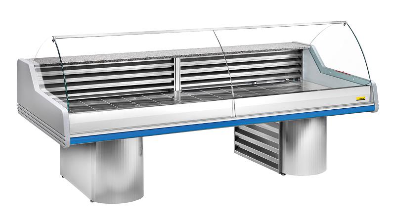 Bild 1: Nordcap Fischkühltheke SAIGON 2500 ST