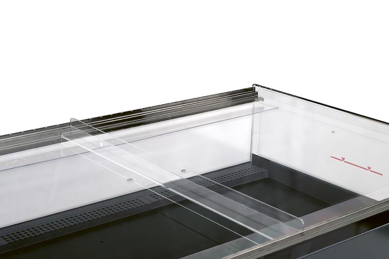 Bild 8: Cool-Line Impuls Kühlinsel Flatey 1500 mit Schiebescheiben