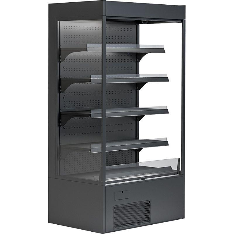 Bild 1: KBS Wandkühlregal Variant 107 Black Line mit Nachtrollo