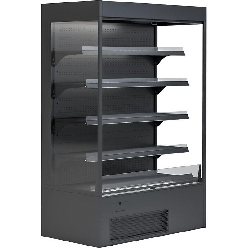 Bild 1: KBS Wandkühlregal Variant 194 Black Line mit Nachtrollo