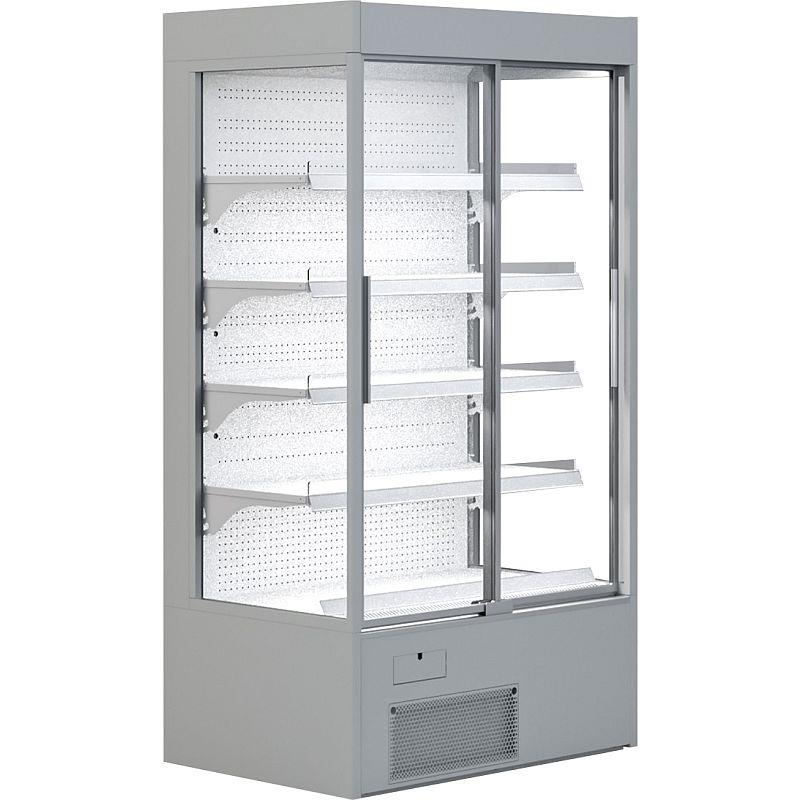 Bild 1: KBS Wandkühlregal Variant 132 mit Glasschiebetüren