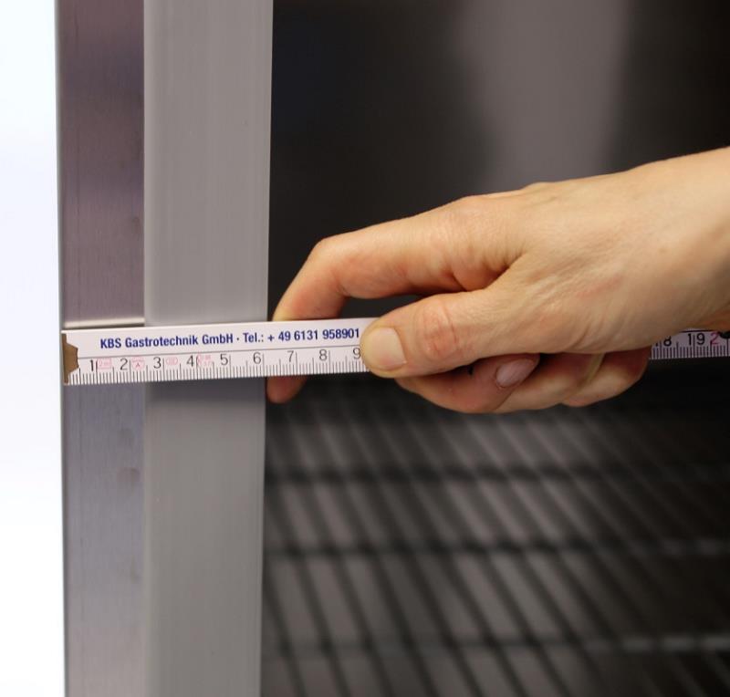 Bild 8: KBS Edelstahl Kühlschrank Ready KU-707