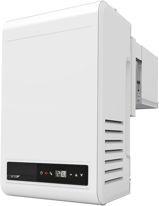 Bild 1: SAW-TK 7 Stopfer-Tiefkühl-Aggregat mit Spezialrahmen für EVO Tie