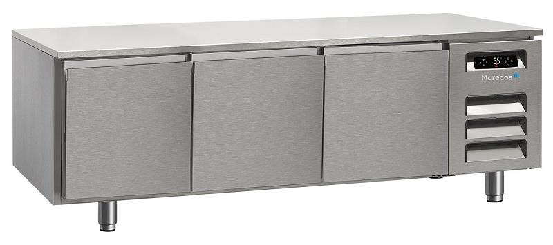 Bild 1: KBS Snack 1600 Kühltisch mit 3 x 2/3 Schubladen