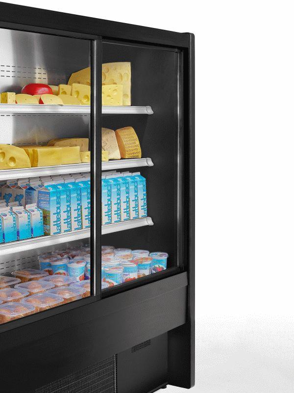 Bild 5: KBS Kühlregal Dilara 180 mit Schiebetüren