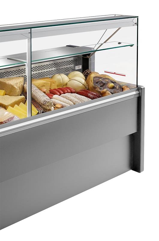 Bild 2: KBS Zoin Freikühltheke Torin 251 S mit statischer Kühlung