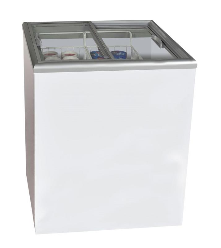 Bild 1: KBS Tiefkühltruhe mit Glasschiebedeckel KBS 28 G