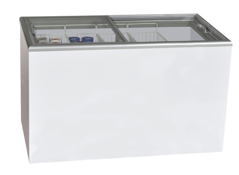 Bild 1: KBS Tiefkühltruhe mit Glasschiebedeckel KBS 58 G