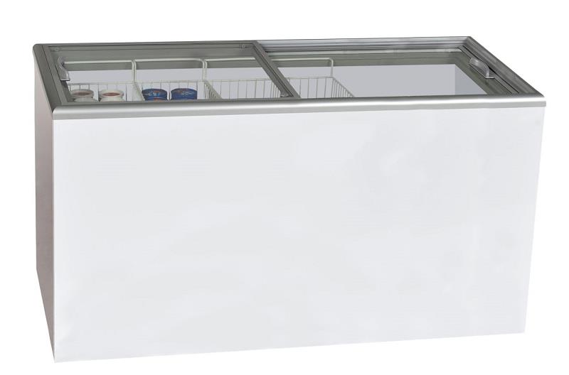 Bild 1: KBS Tiefkühltruhe mit Glasschiebedeckel KBS 68 G